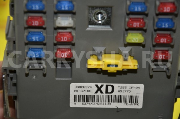 Блок предохранителей салонный Chevrolet Aveo 