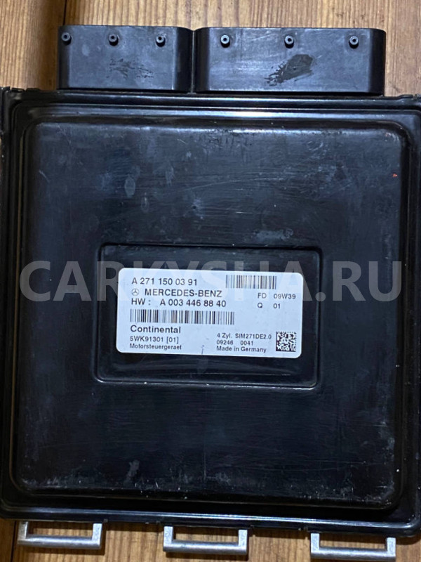 Блок управления двигателем Mercedes W204 W212 M271 Mercedes-Benz C-klasse оригинальный номер A2711500391