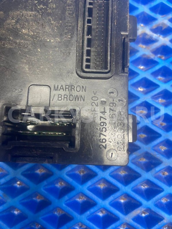 Блок комфорта Renault Kaptur I (2016—2020) Renault 16 оригинальный номер 284b14262r