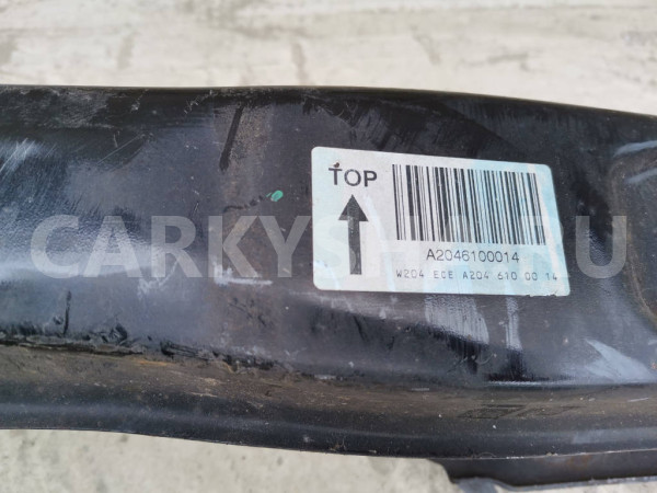 Лонжерон задний A2046100014 Mercedes-Benz C-Class 2009 W204 651.911 Mercedes-Benz C-klasse оригинальный номер A2046100014