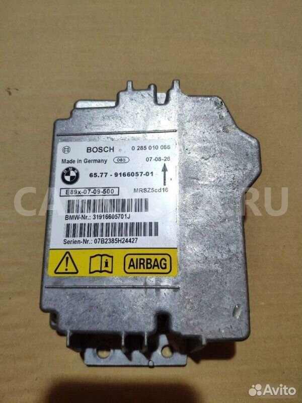 Эбу нпб блок airbag BMW 1 E87 N46B20 2008 BMW 1er оригинальный номер 65 77 9 166 057
