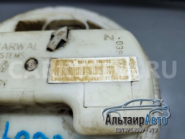 Насос топливный Renault Logan Sandero бензонасос Renault 15 оригинальный номер 6001547604