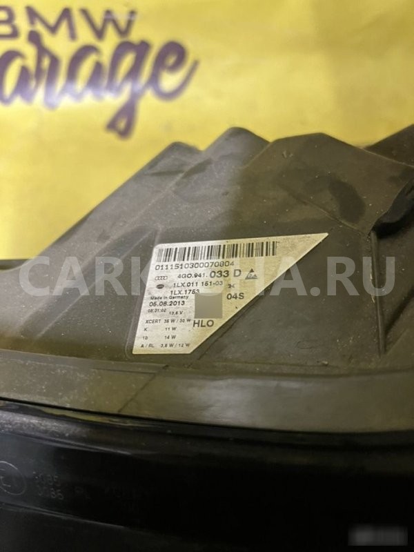 Фары audi A6 C7 CHVA Audi A6 