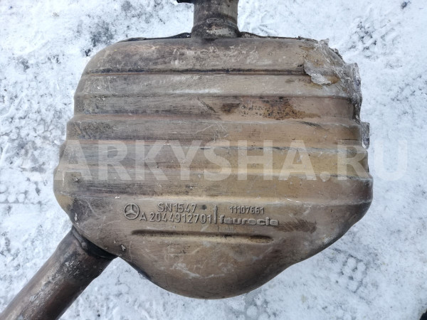 Глушитель справа A2044901859 Mercedes-Benz GLK-Class 2010 X204 M651 D22 Mercedes-Benz CLK-klasse оригинальный номер A2044901859