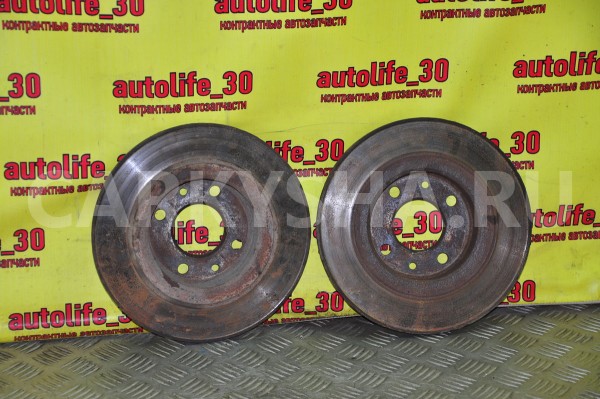 Диск тормозной передний не вентилируемый Renault Logan 