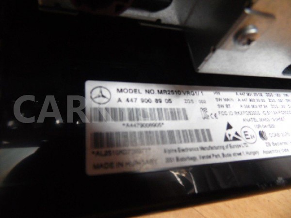 Магнитола Mercedes Vito W447 Mercedes-Benz Vito оригинальный номер A4479008905