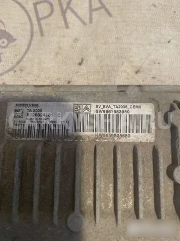 Блок управления АКПП Peugeot 307 Peugeot 307 