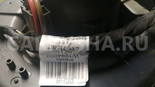 Печка в сборе Volkswagen Polo 5 Volkswagen Polo оригинальный номер 6Q1819007