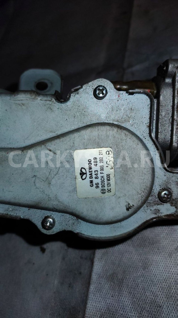 Мотор заднего дворника Chevrolet Spark M300 Chevrolet Spark оригинальный номер 9684389
