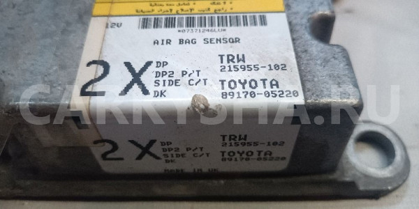 Блок управления подушками SRS  Toyota Avensis 250 Toyota Avensis оригинальный номер 89170-05220