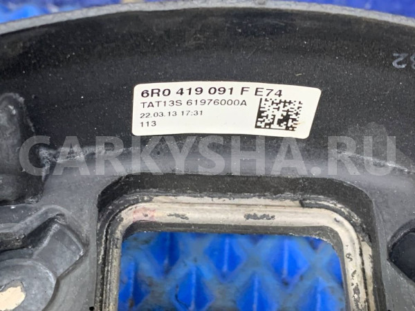 Руль (рулевое колесо) Volkswagen Polo 5 Volkswagen Polo оригинальный номер 6R0419091FE74