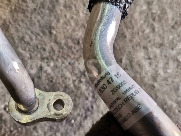 Трубка кондиционера A2048304716 Mercedes-Benz GLK-Class 2014 X204 651.912 Mercedes-Benz CLK-klasse оригинальный номер A2048304716