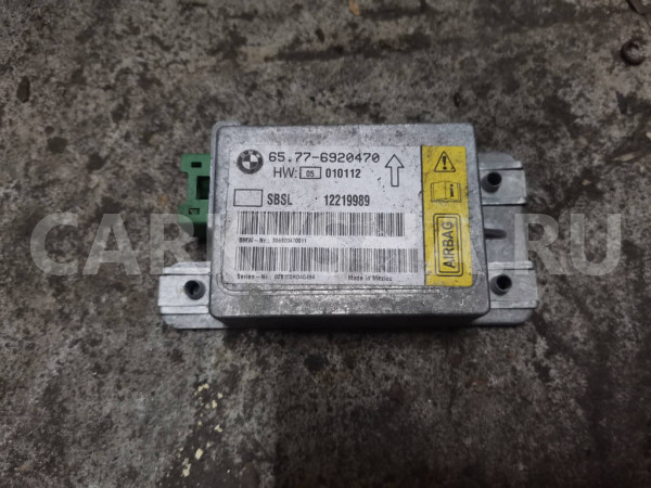 Блок управления airbag BMW 7 E65/66 BMW 7er оригинальный номер 65776920470
