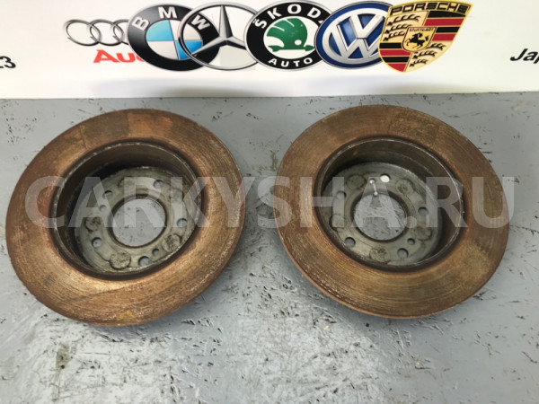 Диск тормозной задний Mercedes-Benz С-240 2004 Mercedes-Benz C-klasse 