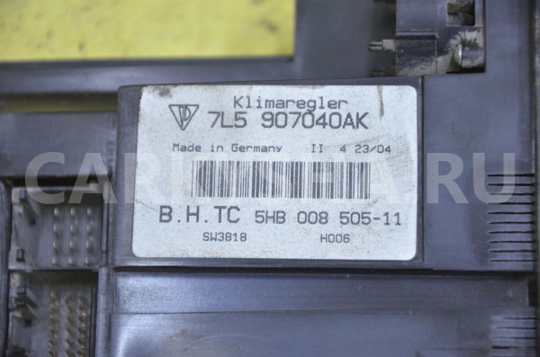 Блок управления климатической установкой Porsche Cayenne 