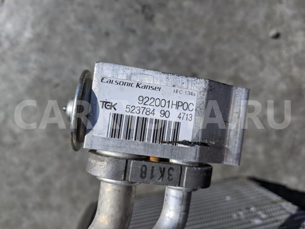 Испаритель кондиционера Nissan X-Trail оригинальный номер 922001HPOC
