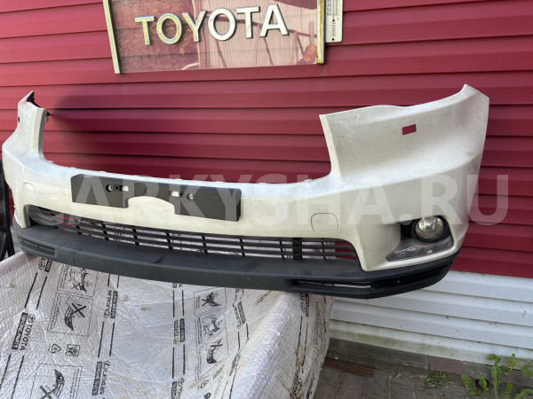 Бампер передний хайлендер 13-16 Toyota Highlander III (U50) оригинальный номер 52119-0E924