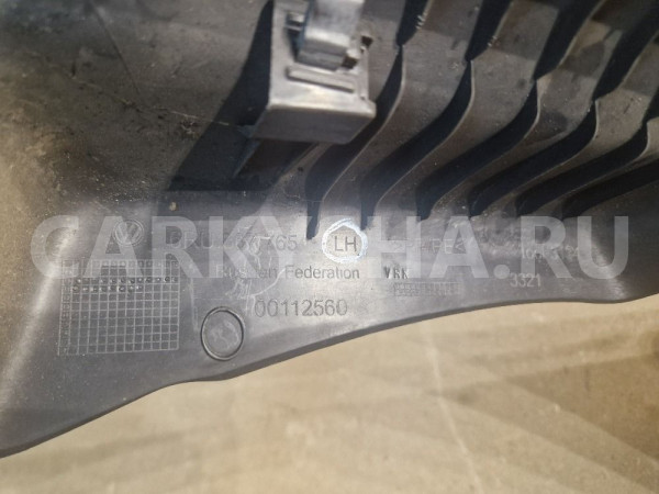Обшивка задней левой стойки Volkswagen Polo MK5 Volkswagen Polo оригинальный номер 6RU867765
