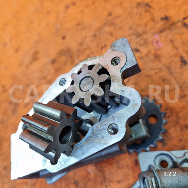 Масляный насос Renault Logan 1 K7M K7J 1.4/1.6 Renault 20 оригинальный номер 7700600574