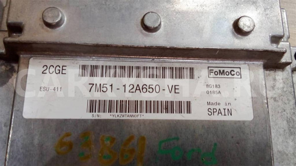 Блок управления двигателем Ford C-MAX 2003-2011 Ford C-MAX оригинальный номер 1712930