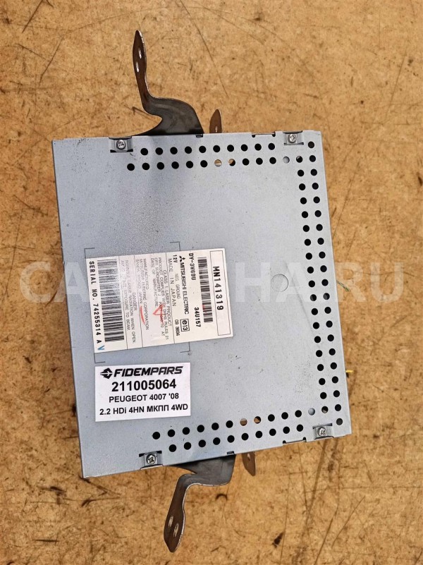 Название детали Магнитола Модель Peugeot 4007 Audi A6 оригинальный номер 1608818580