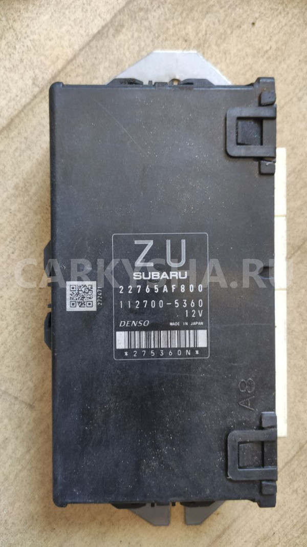 Блок efi Subaru Exiga оригинальный номер 22765AF800