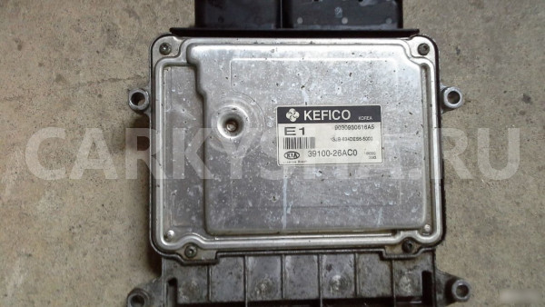 Блок управления двигателем KIA RIO II Kia Rio оригинальный номер 3910026AC0