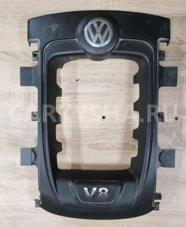 Накладка декоративная двигателя Туарег Volkswagen Touareg 