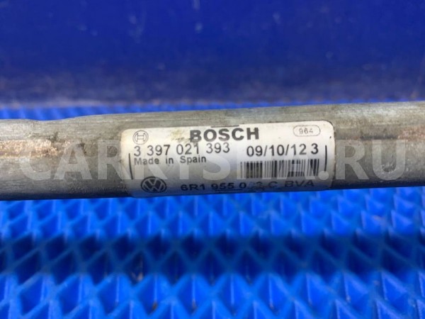 Трапеция дворников стеклоочистителей VW Polo 5 Volkswagen Polo оригинальный номер 6R1955023C