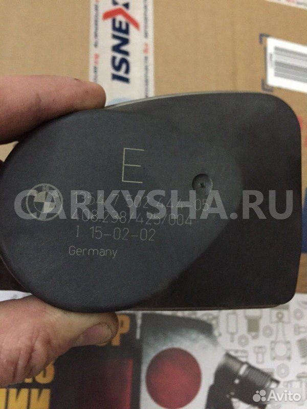 Дроссельная заслонка BMW X3 E83 M54B25 2003 BMW X3 оригинальный номер 13 54 7 502 444