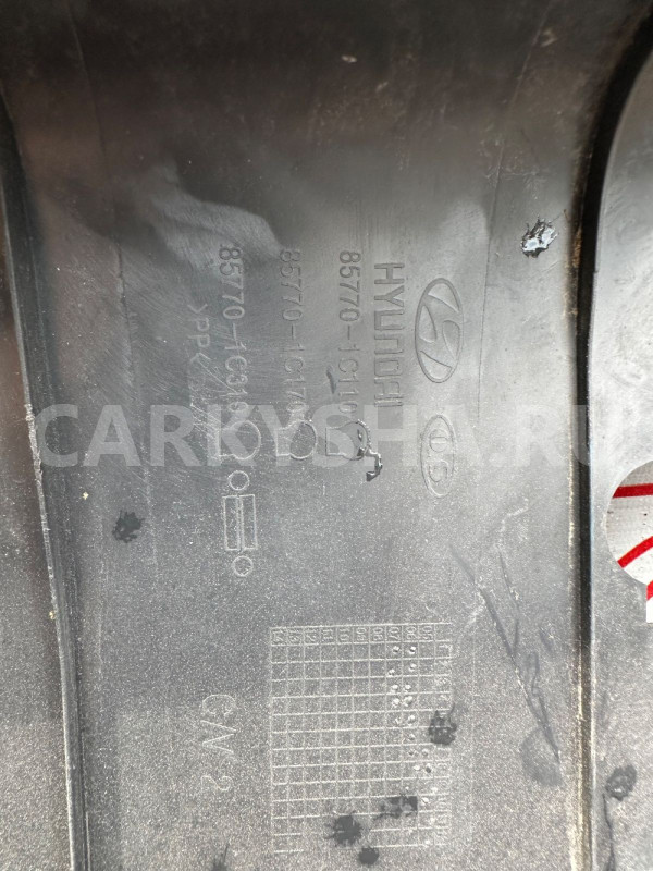 Накладка задней панели Hyundai Getz Hyundai Getz оригинальный номер 857701C110