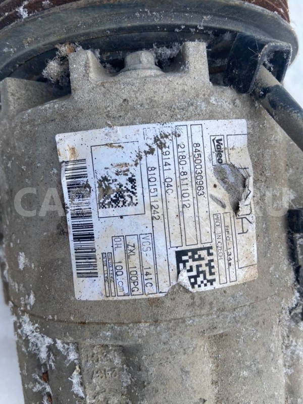 Компрессор кондиционера ВАЗ (LADA) Vesta I (2015—2023) ВАЗ (Lada) Vesta оригинальный номер 8450030963