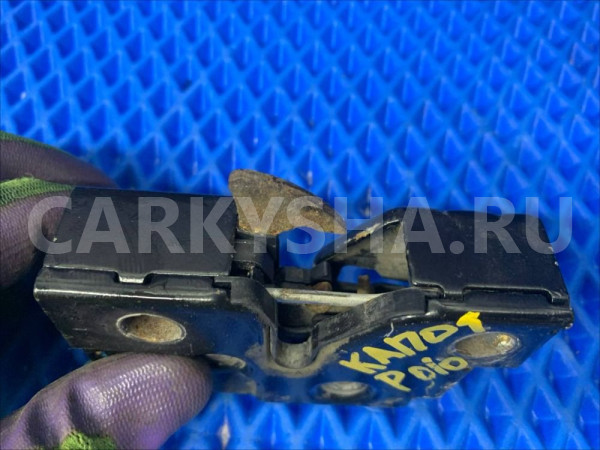 Замок капота Volkswagen Polo 5 2012 Volkswagen Polo оригинальный номер 6R1823509D