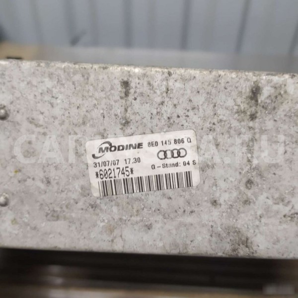 Интеркулер правый Audi A4 Audi A4 