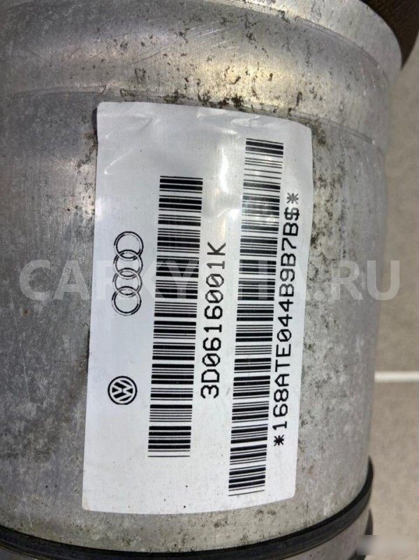 Пневмостойка задняя левая Volkswagen Phaeton 2006 Volkswagen Phaeton оригинальный номер 3D0616001K