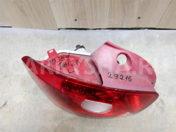 Фонарь задний левый Seat Ibiza V 2008> SEAT Ibiza оригинальный номер 6J4945111