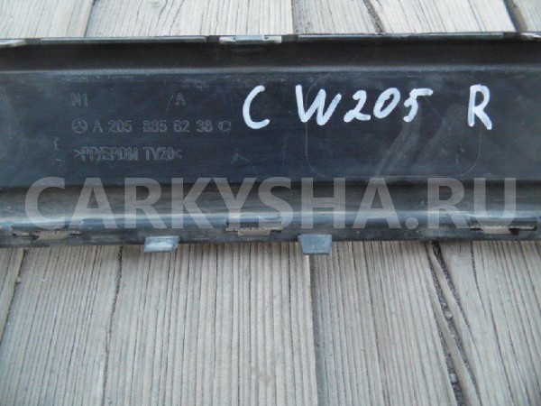 Юбка заднего бампера Mercedes C W205 седан AMG Mercedes-Benz C-klasse оригинальный номер A2058856238