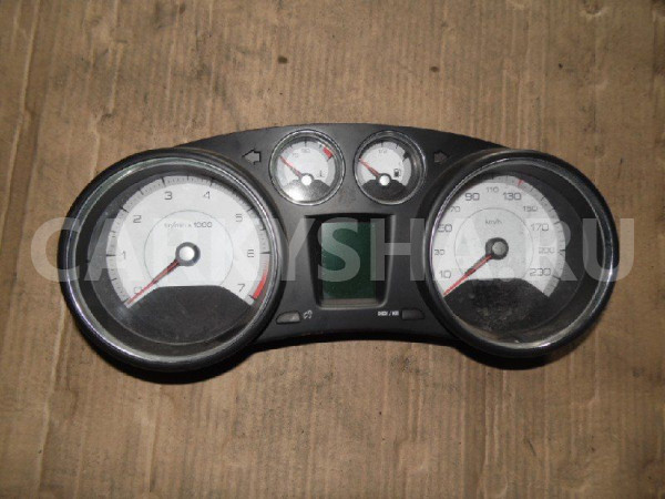 Панель приборов Peugeot 308 2008 Peugeot 2008 оригинальный номер 9665107580