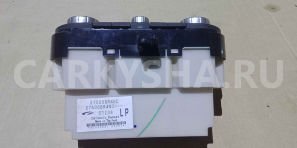 Блок управления климат-контролем Qashqai J10 2012 Nissan Qashqai оригинальный номер 27500br46c