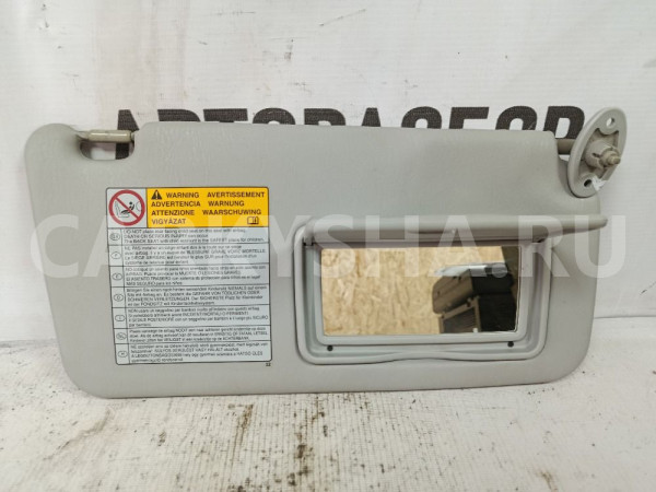 Козырек солнцезащитный правый Suzuki SX4 2006-2014 Suzuki SX4 оригинальный номер 8480180J30