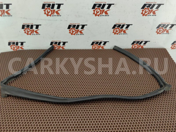 Уплотнительная резинка капота BMW X1 оригинальный номер 51 76 7 329 384, 51 76 7 329 384, 51767329384, 7329384, 51 76 2 571 418, 51762571418, 2571418
