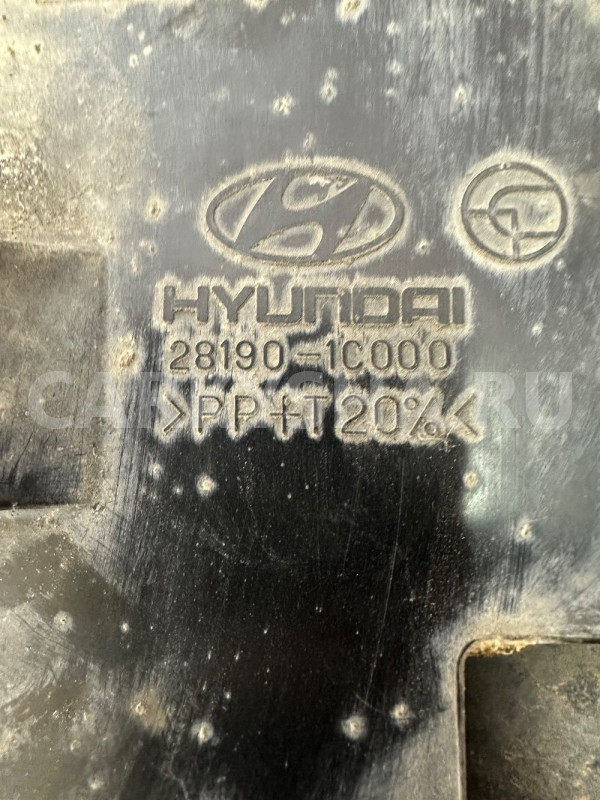 Резонатор воздушного фильтра Hyundai Getz Hyundai Getz оригинальный номер 281901c000