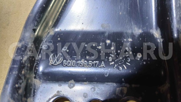 Кронштейн передней балки Skoda Fabia II (2007—2010) Skoda Fabia оригинальный номер 6q0199517a