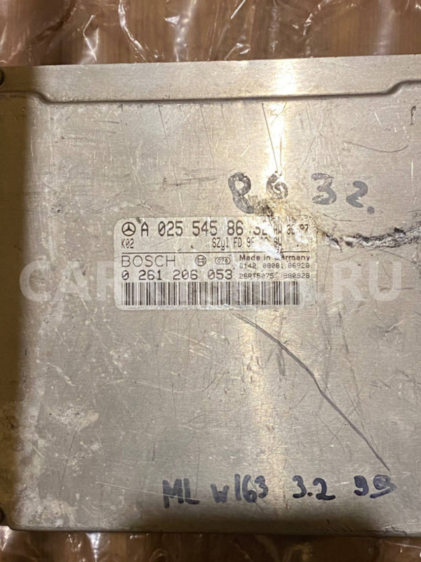 Блок управления двигателем Mercedes W163 W220 W210 M112 Mercedes-Benz S-klasse оригинальный номер A0255458632