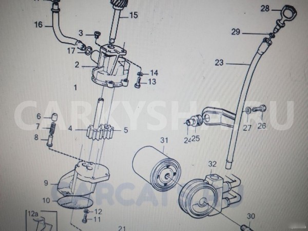 Маслянный насос Volvo Volvo 940 