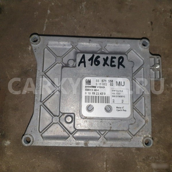 Блок управления двигателем Opel Astra 