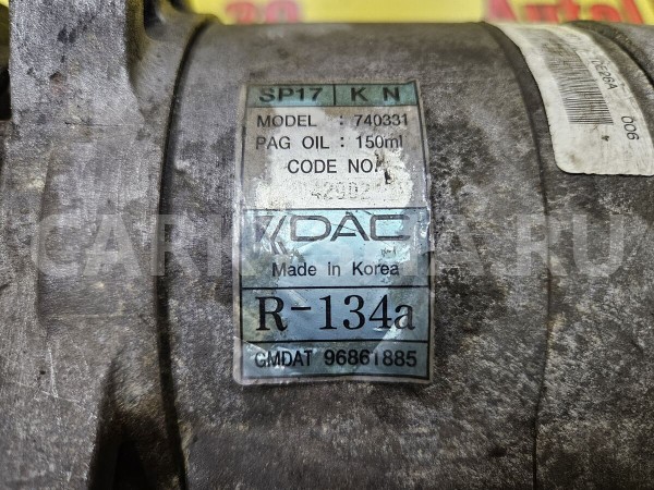 Компрессор кондиционера Chevrolet Captiva 