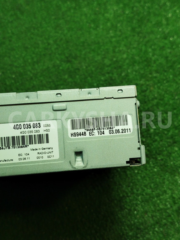 Блок управления магнитолой Audi A1 2011 Audi A1 