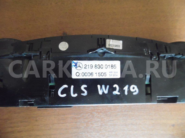 Блок управления климатической установкой Mercedes-Benz CLS-класс C219 (2004—2008) Mercedes-Benz S-klasse оригинальный номер A2198300185